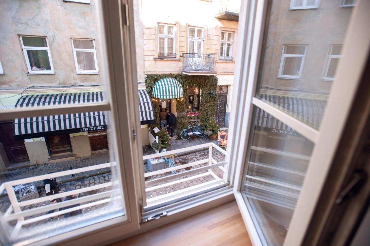 Neue Gasse Lviv Apartments Eksteriør bilde