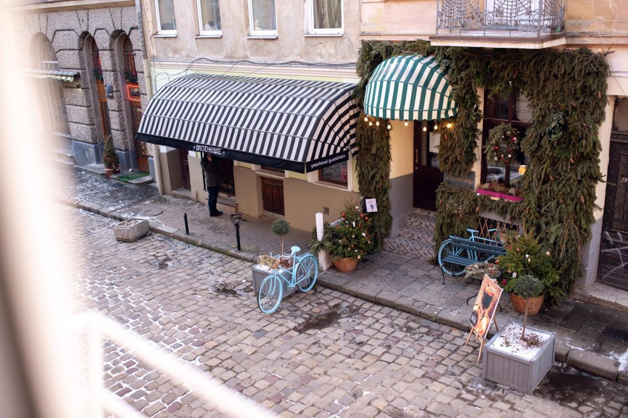 Neue Gasse Lviv Apartments Eksteriør bilde