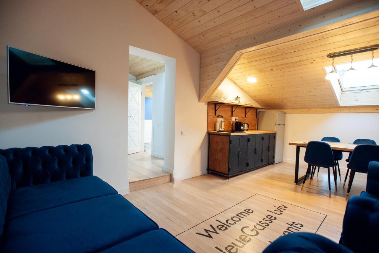 Neue Gasse Lviv Apartments Eksteriør bilde